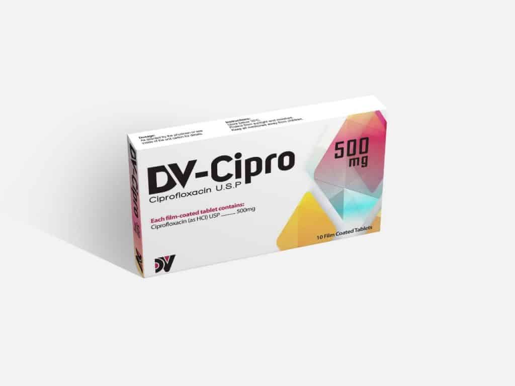 Our Top Selling Products For Summer 2022 2 DV-Cipro Tab 500mg