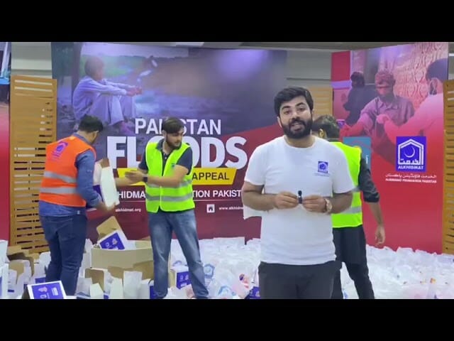 Don Valley Pharma supports AlKhidmat in providing aid for Flood Relief in Pakistan