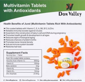Multivitamin Tablets Manufacturer in Pakistan